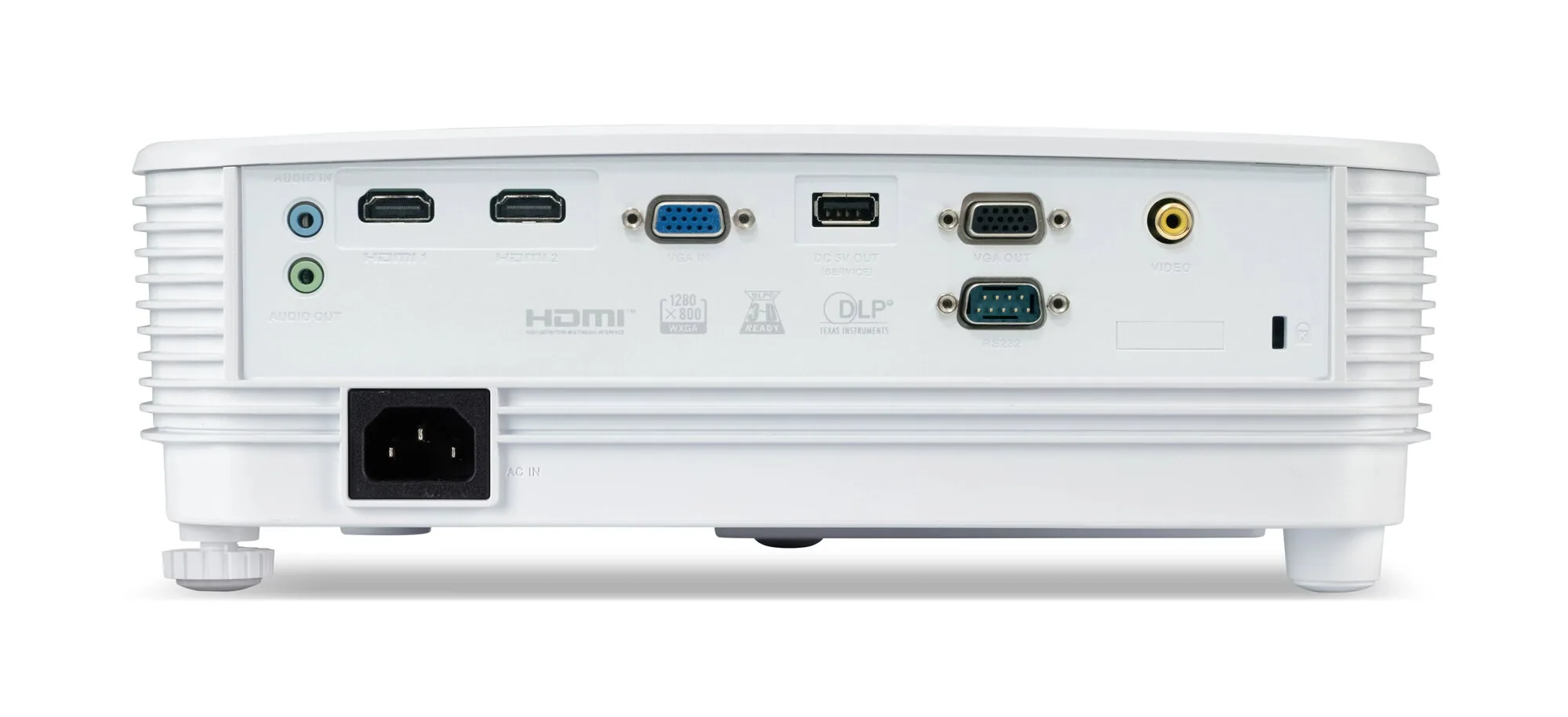 Acer P1357 Standard Throw-Projektor 4800 ANSI Lumen DLP WXGA (1280x800) 3D Weiß – Bild 6