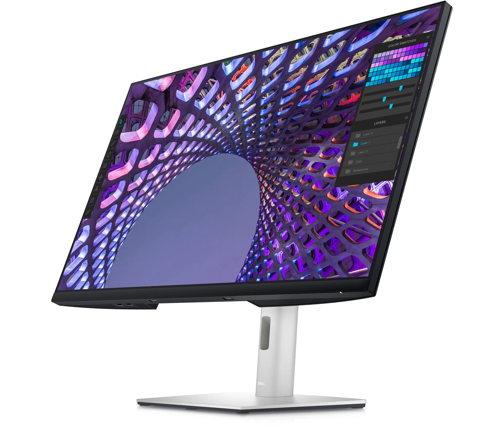DELL P Series P3223QE Computerbildschirm 80 cm (31.5") 3840 x 2160 Pixel 4K Ultra HD LCD Schwarz – Bild 2