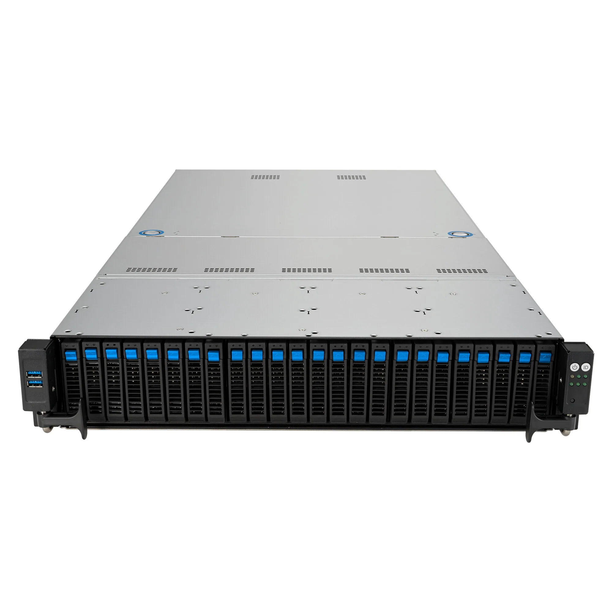 ASUS RS521A-E12-RS24U Socket SP5 Rack (2U) Schwarz, Silber – Bild 3