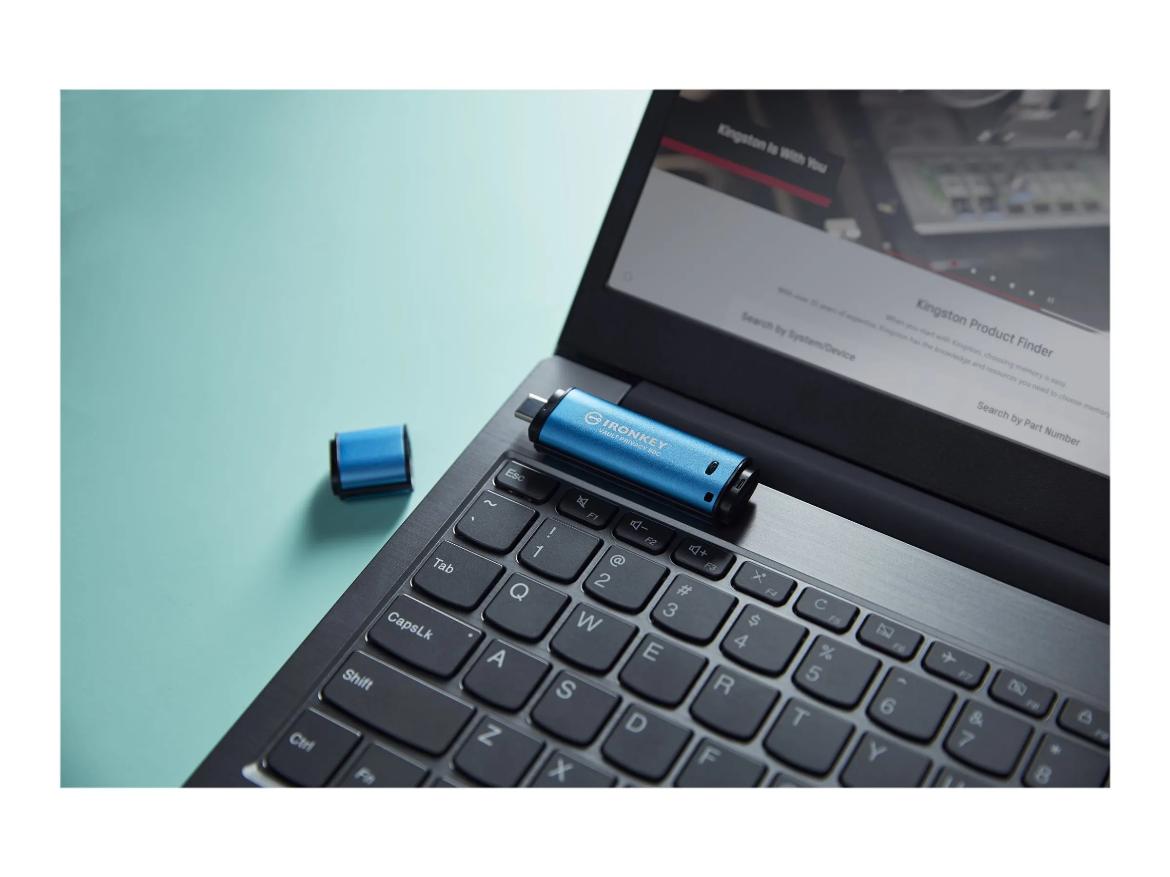 USB-Stick  16GB Kingston IronKey Vault Privacy 50C AES-256 retail