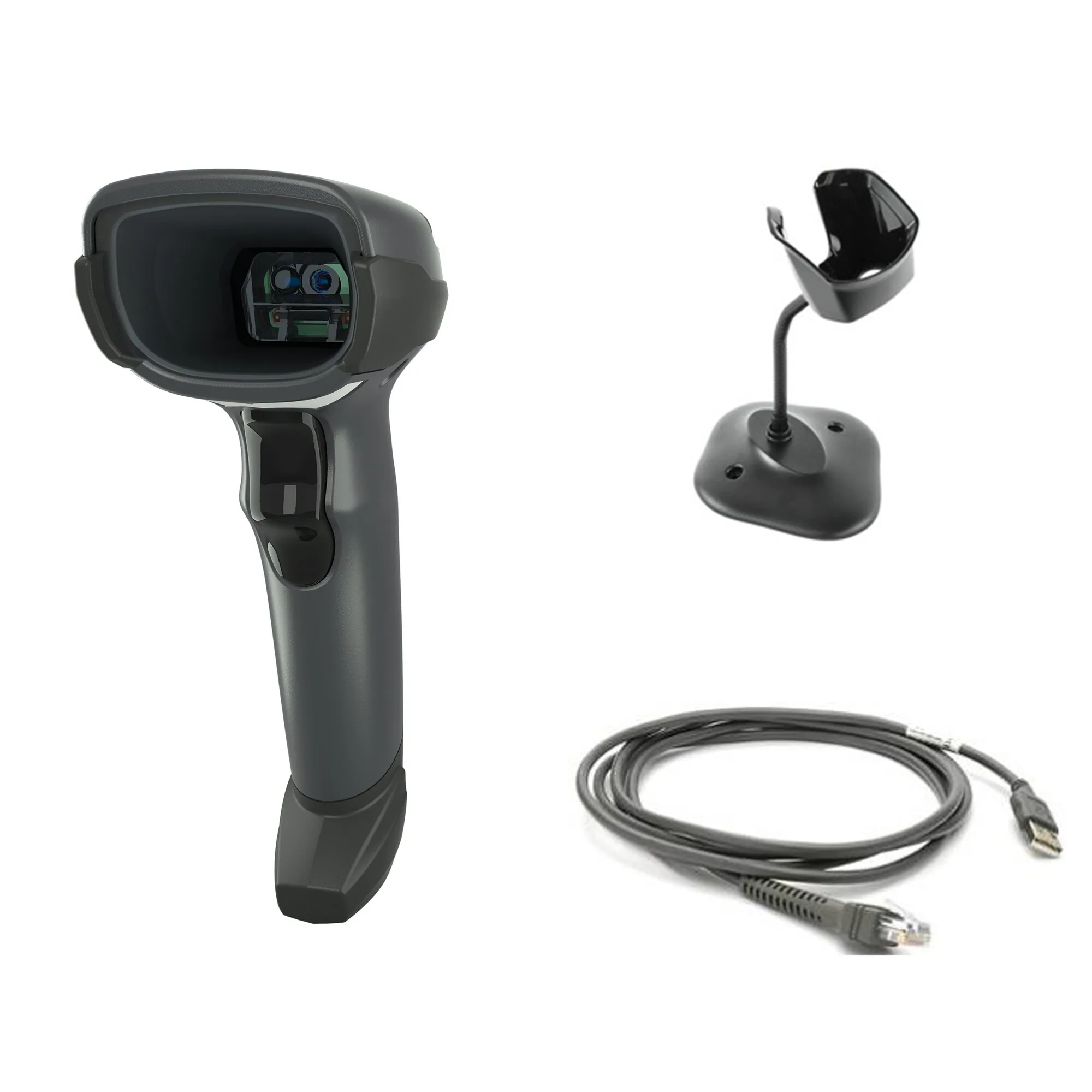 Zebra DS4608-SR Tragbares Barcodelesegerät 1D/2D LED Schwarz – Bild 3