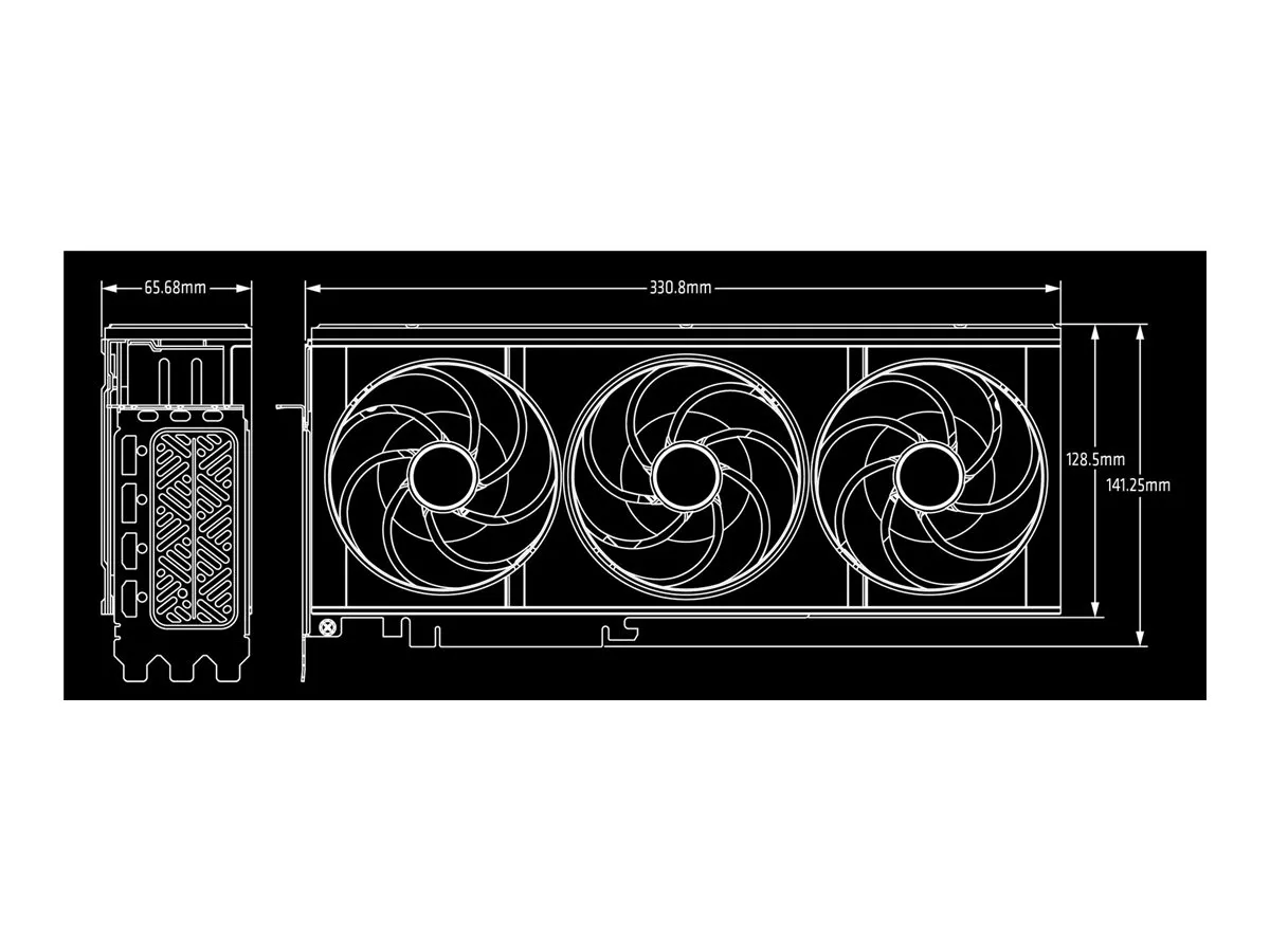 Sapphire Radeon RX9070XT Nitro+ OC 16 GB GDDR6 HDMI 2xDP