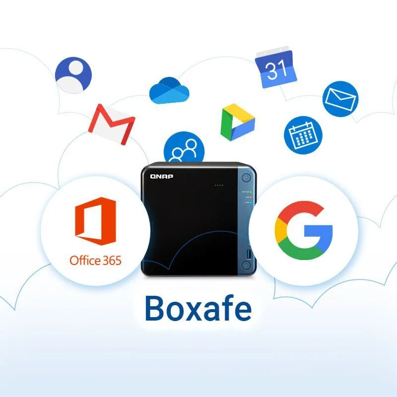 QNAP LS-BOXAFE-GOOGLE-10USER-1Y PC-Dienstprogramme-Software 10 Lizenz(en) Sicherung/Wiederherstellung 1 Jahr(e) – Bild 1