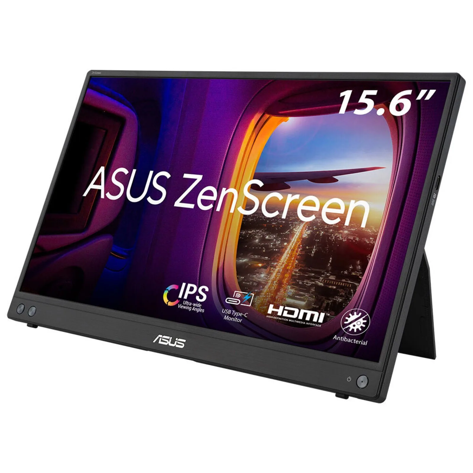 ASUS MB16AHV Computerbildschirm 39,6 cm (15.6") 1920 x 1080 Pixel Full HD LCD Schwarz – Bild 1