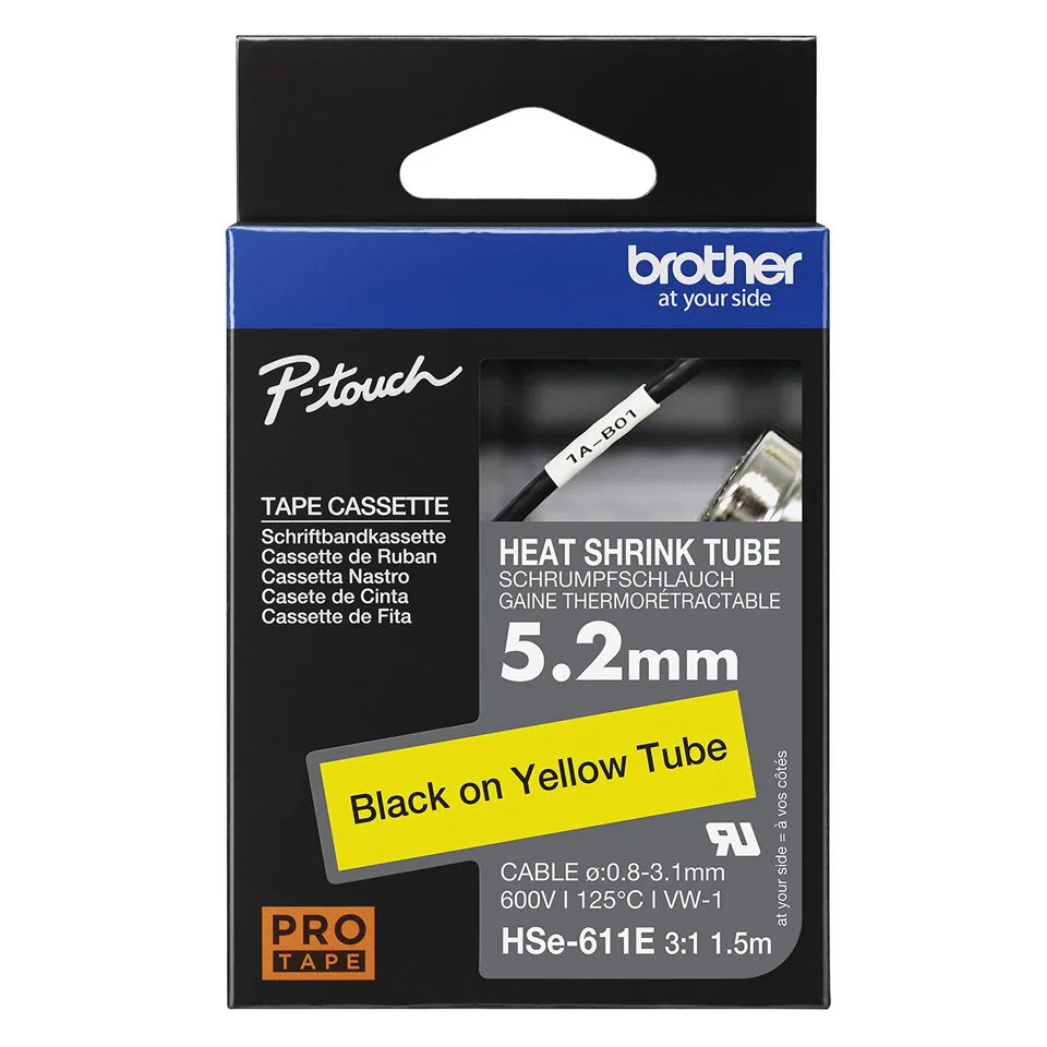 Brother HSE-611E Etiketten erstellendes Band – Bild 2