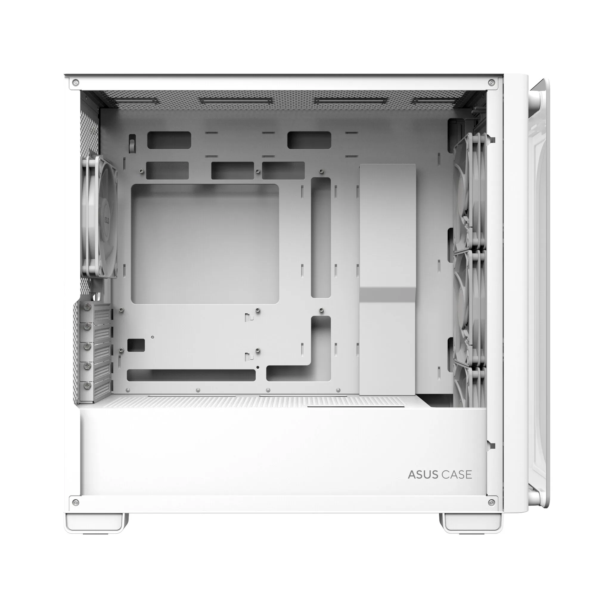 ASUS A23 PLUS TG ARGB WHITE Micro Tower Weiß – Bild 3