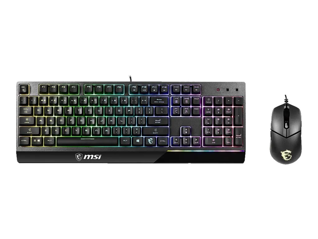 MSI Vigor GK-30 Combo Gaming Keyboard Black