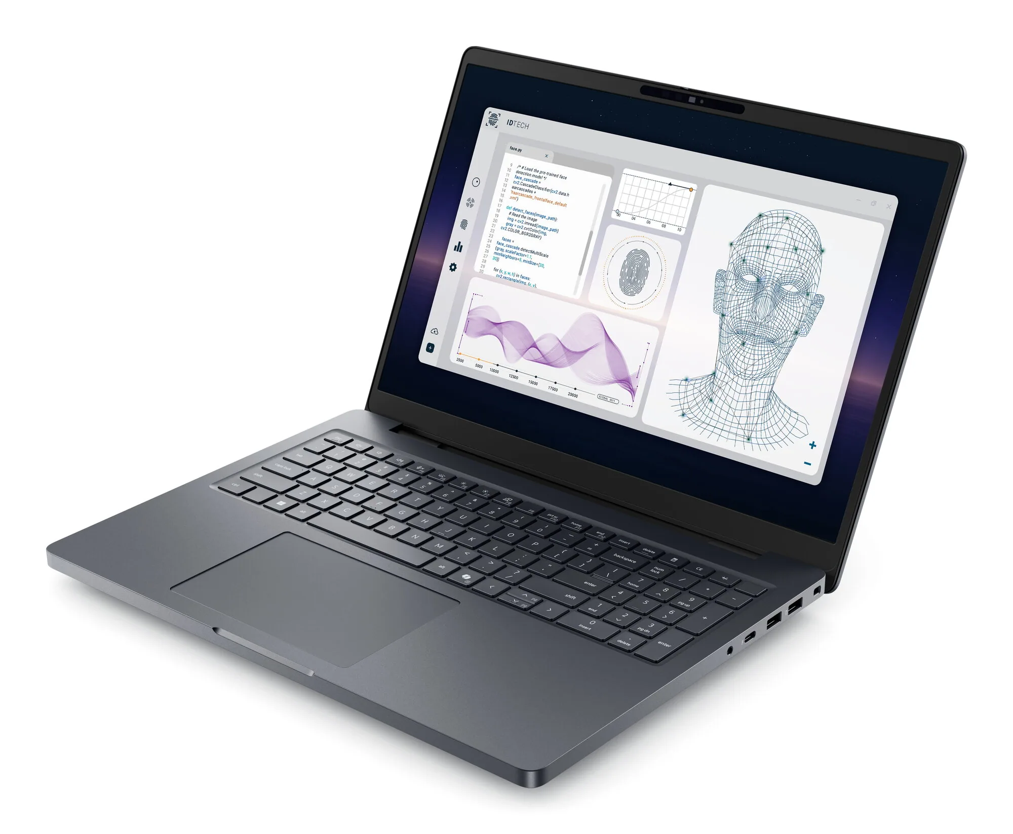 DELL Pro Max 16 Plus MB16250 Intel Core Ultra 7 265HX Mobiler Arbeitsplatz 40,6 cm (16") Full HD+ 32 GB DDR5-SDRAM 1 TB – Bild 2