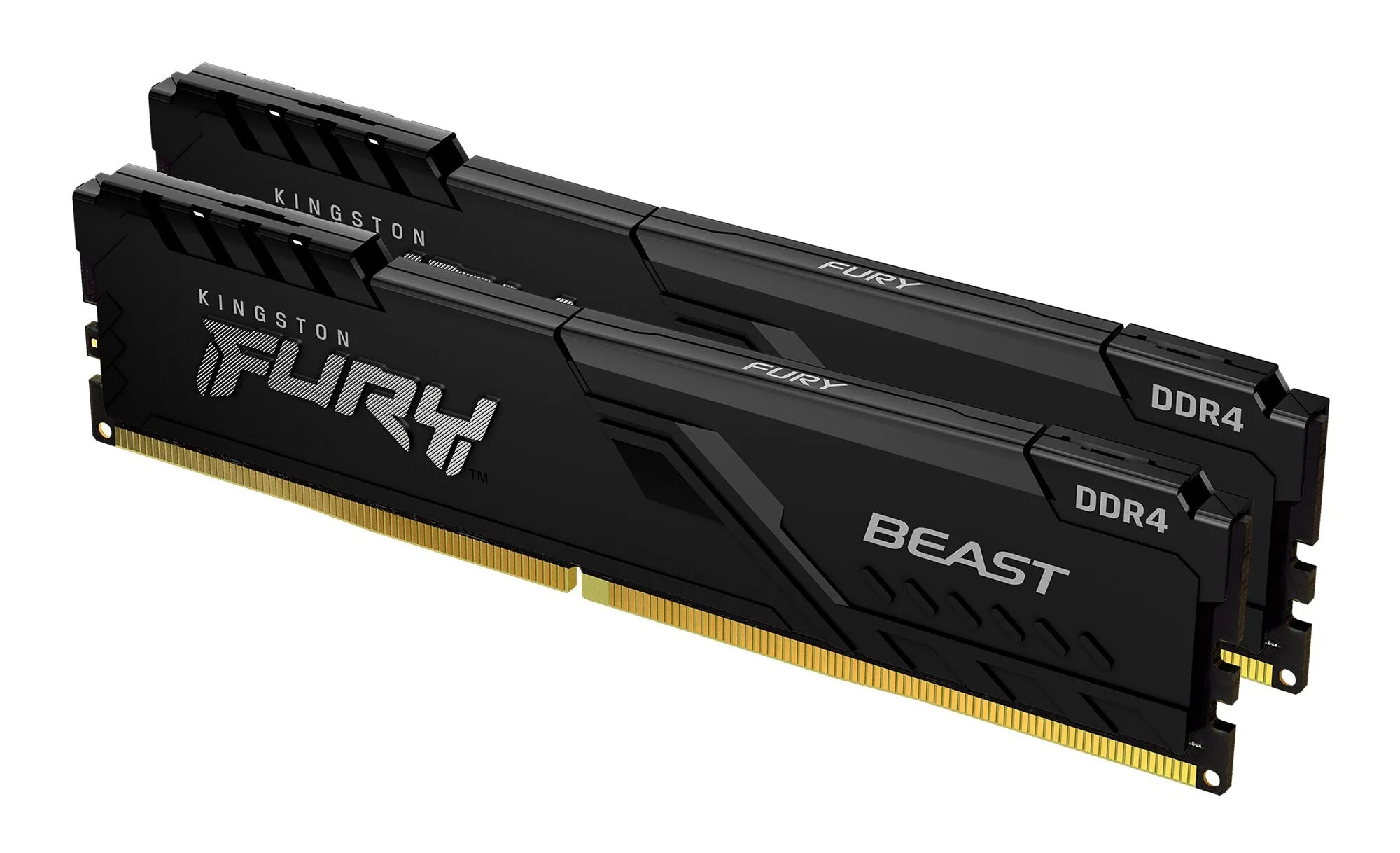 Kingston Technology FURY Beast 32GB 3200MT/s DDR4 CL16 DIMM (2er-Kit) Black – Bild 1
