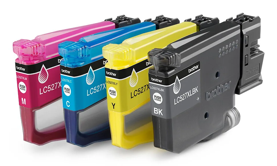 Brother LC527XLVAL Druckerpatrone 4 Stück(e) Original Hohe (XL-) Ausbeute Schwarz, Cyan, Magenta, Gelb – Bild 5