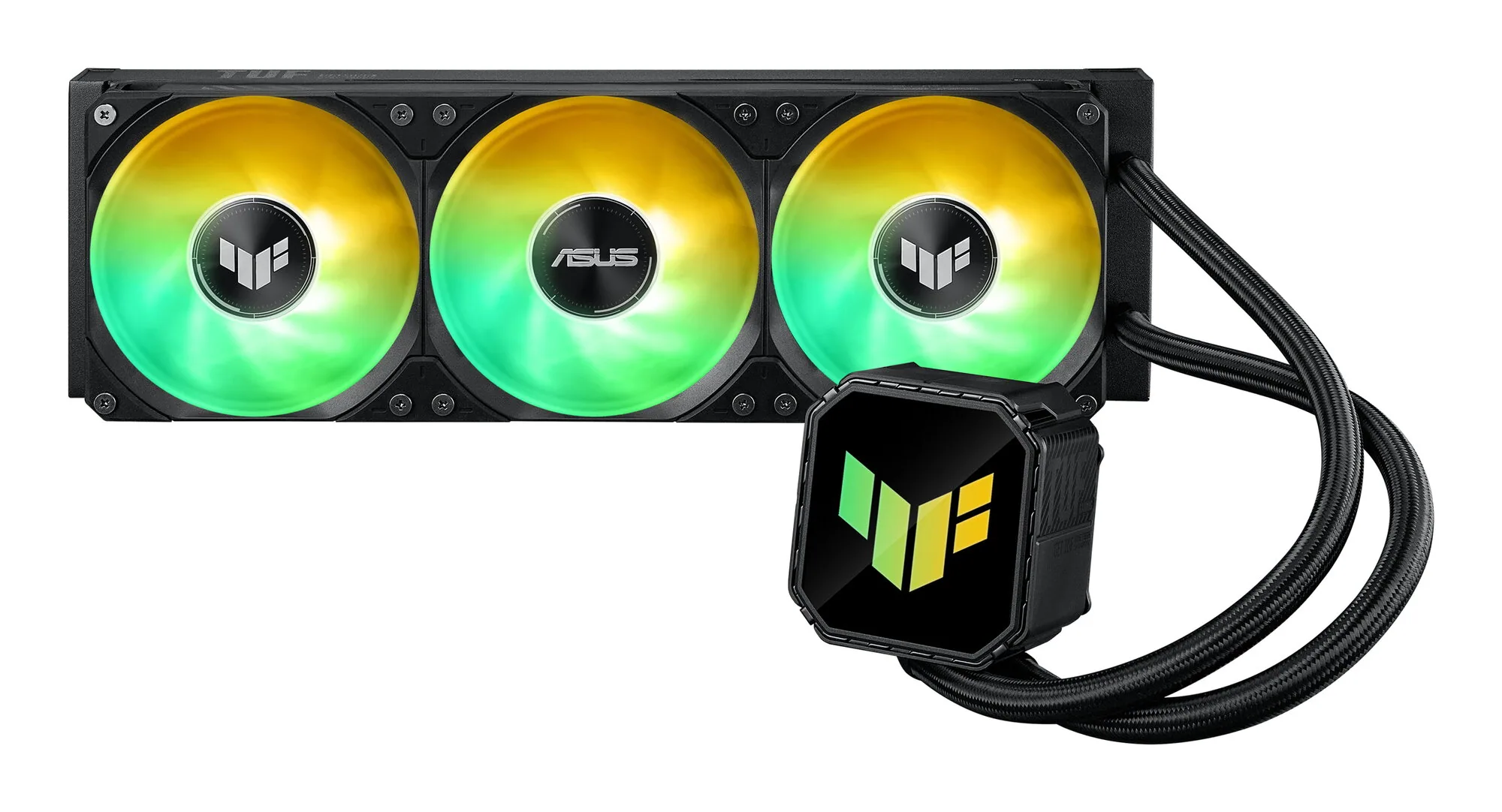 ASUS TUF GAMING LC III 360 ARGB Prozessor All-in-One-Flüssigkeitskühler 12 cm Schwarz – Bild 1