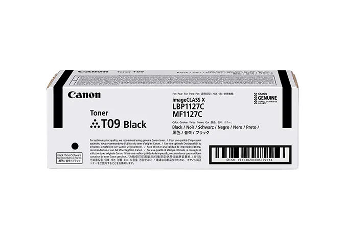 Canon TONER T09 BK Tonerkartusche 1 Stück(e) Original Schwarz – Bild 1