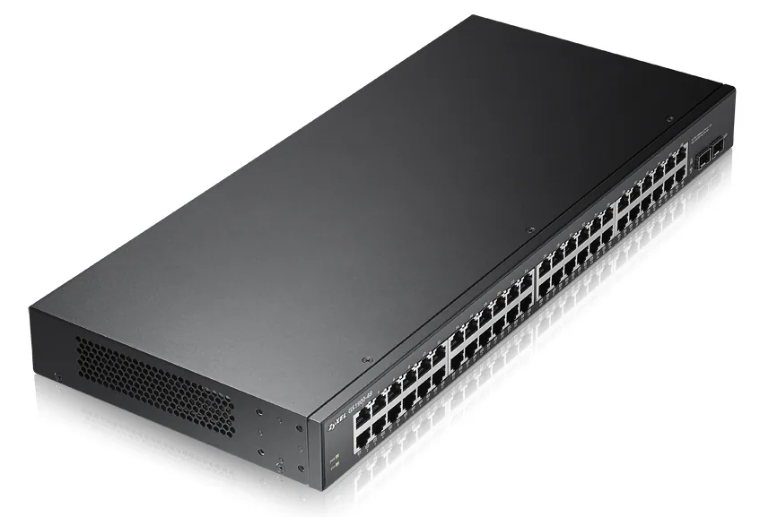 Zyxel GS1900-48-EU0102F Netzwerk-Switch L2 Gigabit Ethernet (10/100/1000) Schwarz – Bild 2