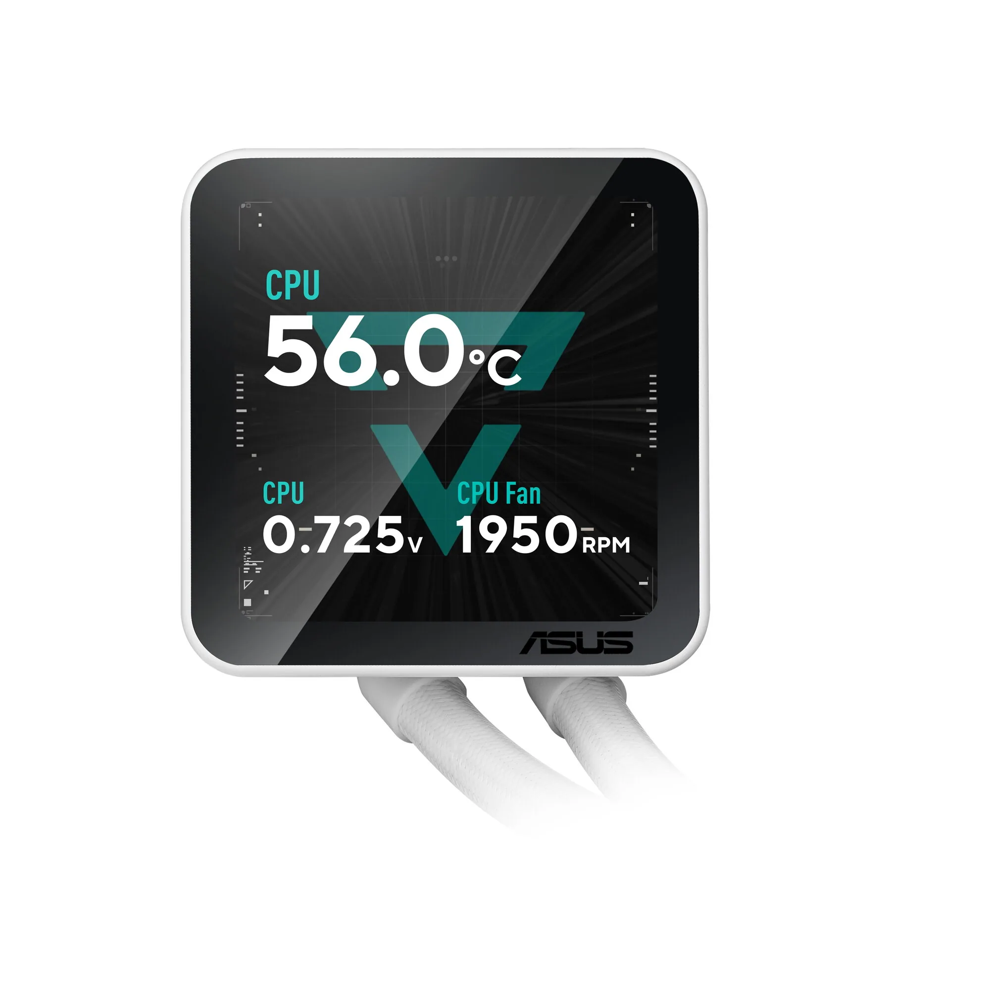 ASUS PRIME LC II 360 ARGB LCD WHT Prozessor All-in-One-Flüssigkeitskühler 12 cm Weiß 1 Stück(e) – Bild 6