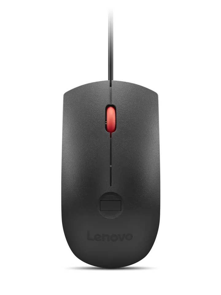 Lenovo 4Y51S24029 Maus Büro Beidhändig USB Typ-A Optisch 2000 DPI – Bild 1