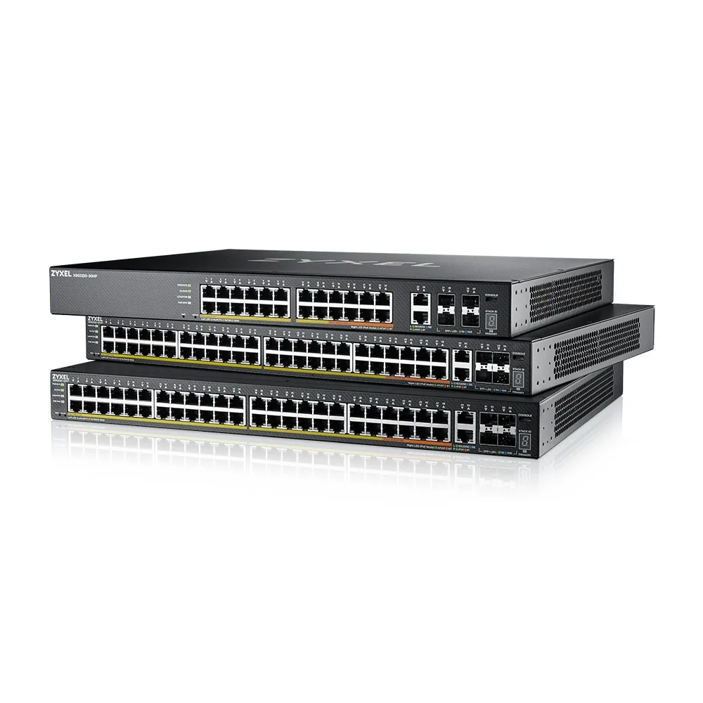 Zyxel XGS2220-30HP Managed L3 Gigabit Ethernet (10/100/1000) Power over Ethernet (PoE) Schwarz – Bild 7