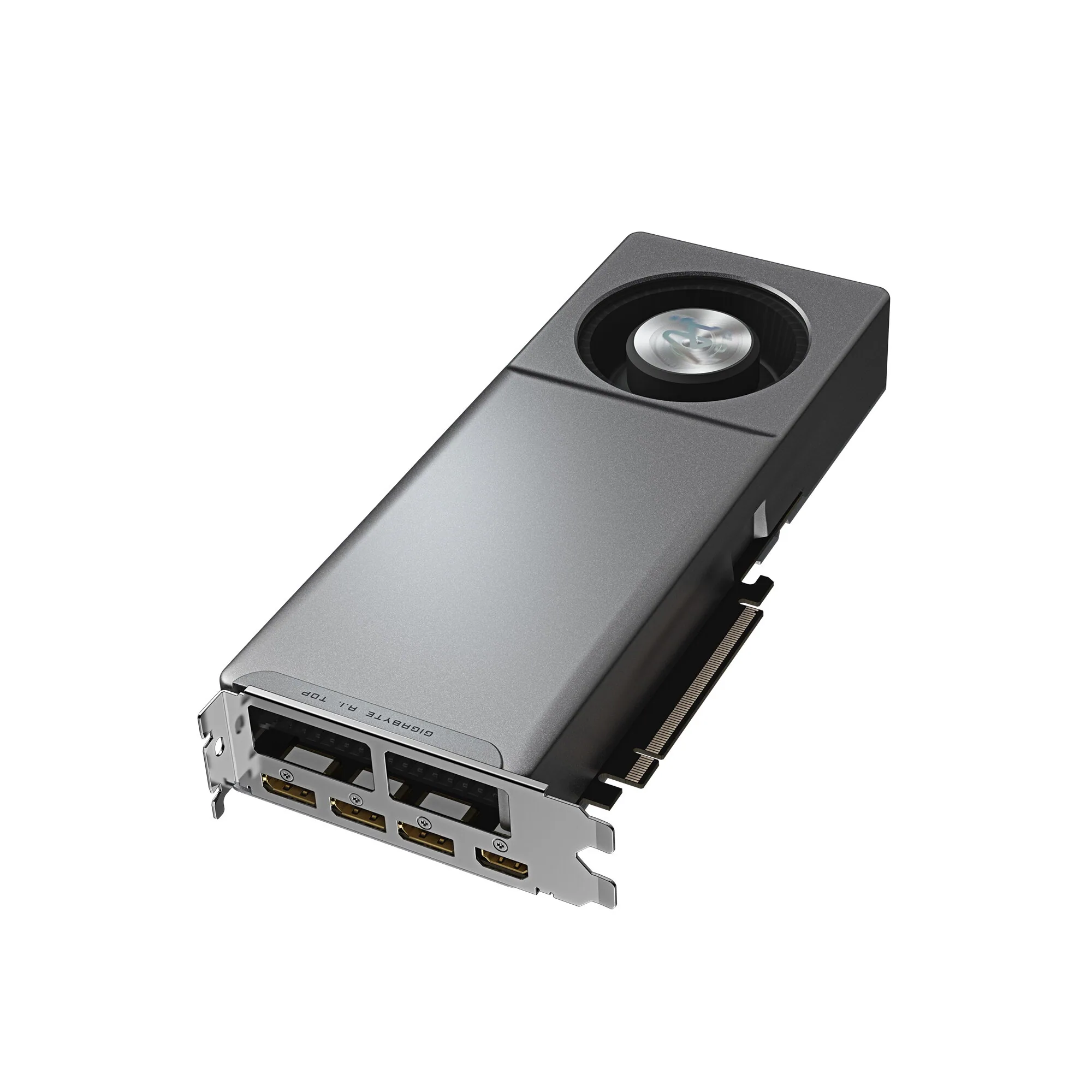 GIGABYTE Radeon AI PRO R9700 AI TOP 32G Grafikkarte – 32 GB GDDR6, 256 Bit, PCI-E 5.0, 2920 MHz Kernfrequenz, 3 x DisplayPort, 1 x HDMI, GV-R9700AI TOP-32GD 1.1 – Bild 3