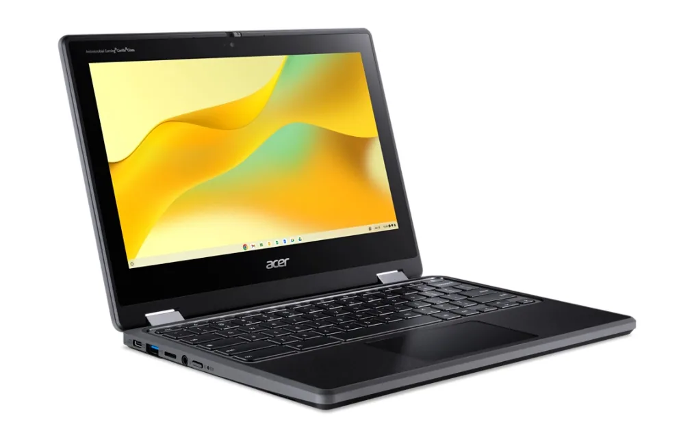 Acer Chromebook R756T-TCO-C7GP N100 29,5 cm (11.6") Touchscreen HD 4 GB LPDDR5-SDRAM 64 GB SSD Wi-Fi 6 (802.11ax) ChromeOS Schwarz – Bild 2