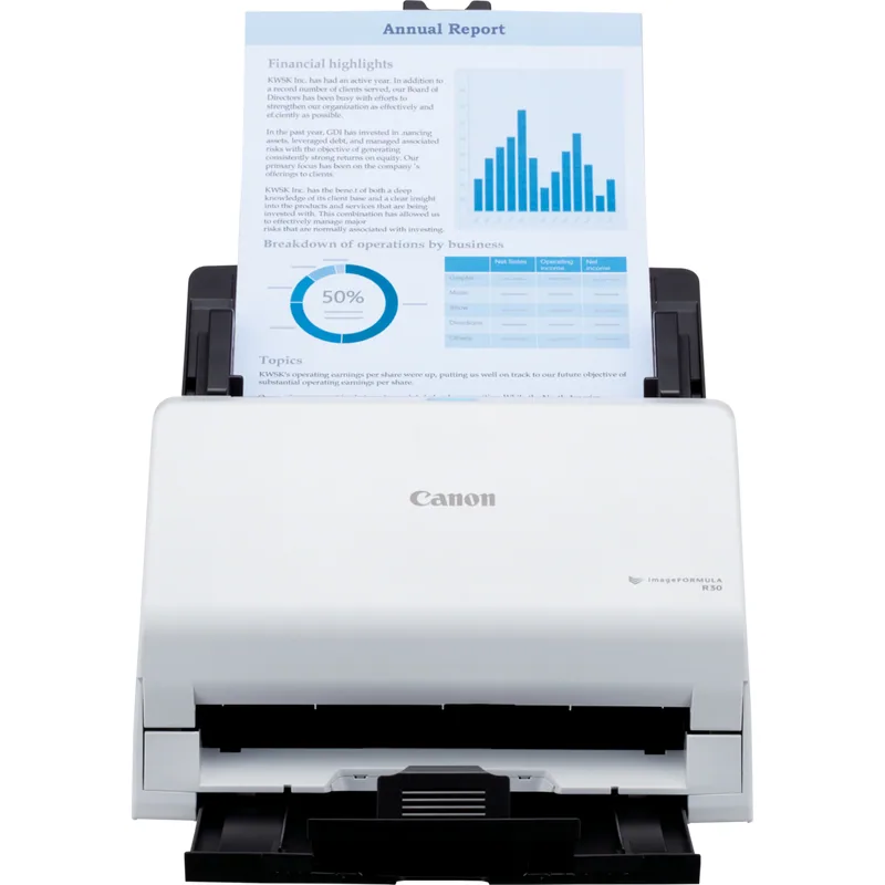 Canon imageFORMULA R30 ADF + Bogenscanner 600 x 600 DPI A4 Weiß – Bild 6