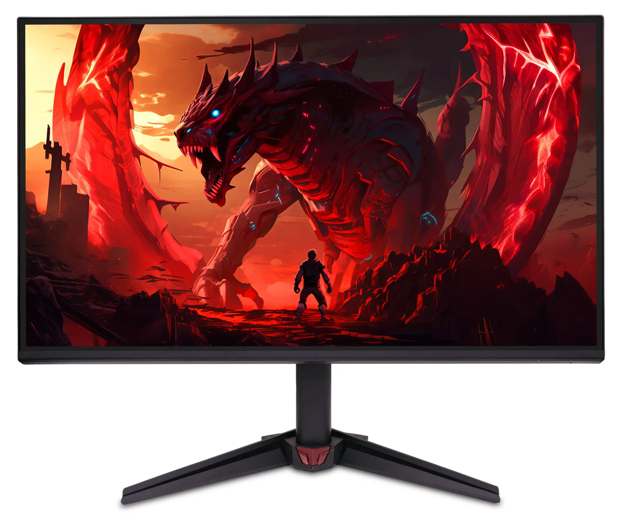 Acer NITRO VG0 VG240Y P6bmipx Computerbildschirm 60,5 cm (23.8") 1920 x 1080 Pixel Full HD LCD Schwarz, Rot – Bild 1