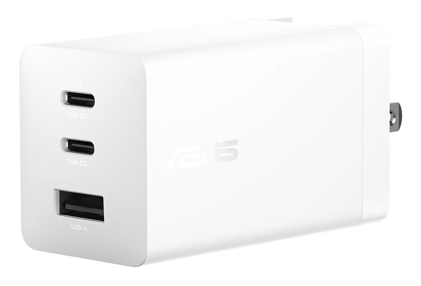 ASUS 100W USB-C GaN Charger Universal Weiß AC Schnellladung Drinnen – Bild 3