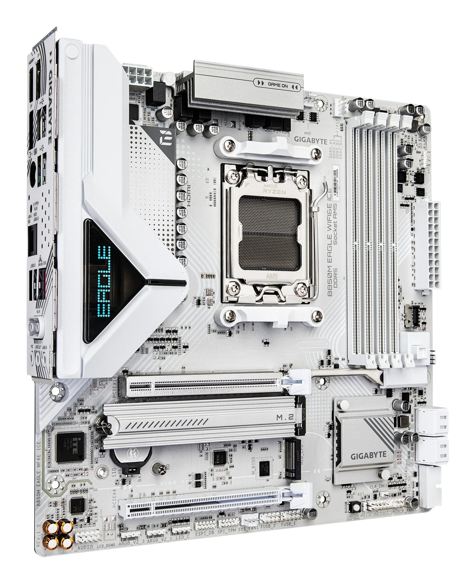 GIGABYTE B850M EAGLE WIFI6E ICE Mainboard – Bild 3