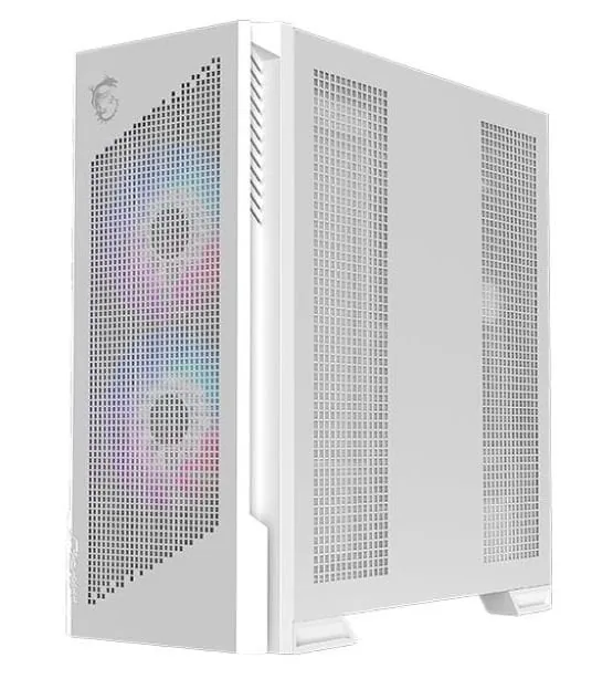 MSI MPG VELOX 300R AIRFLOW PZ Midi Tower Weiß – Bild 2