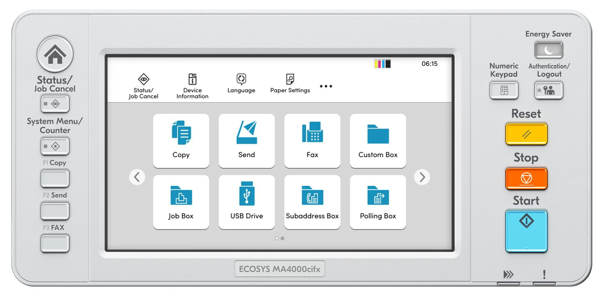 KYOCERA ECOSYS MA4000cifx Laser A4 1200 x 1200 DPI 40 Seiten pro Minute – Bild 6
