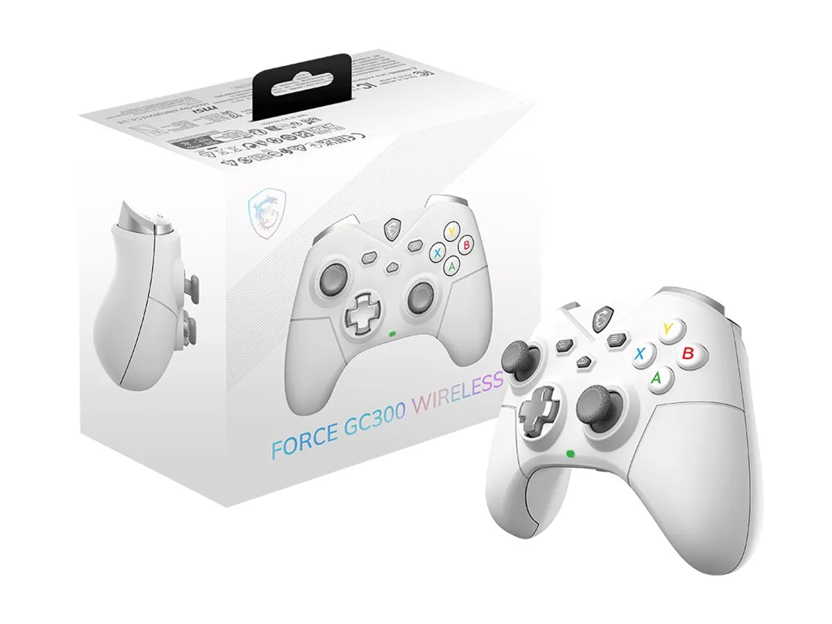 MSI Force GC300 W WHITE Gamecontroller Wireless
