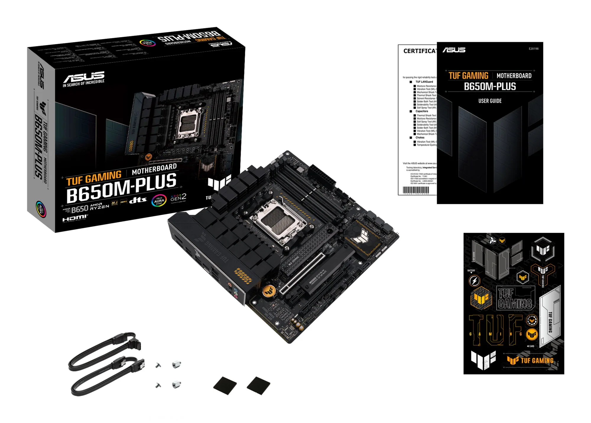 ASUS TUF GAMING B650M-PLUS AMD B650 Sockel AM5 micro ATX – Bild 7