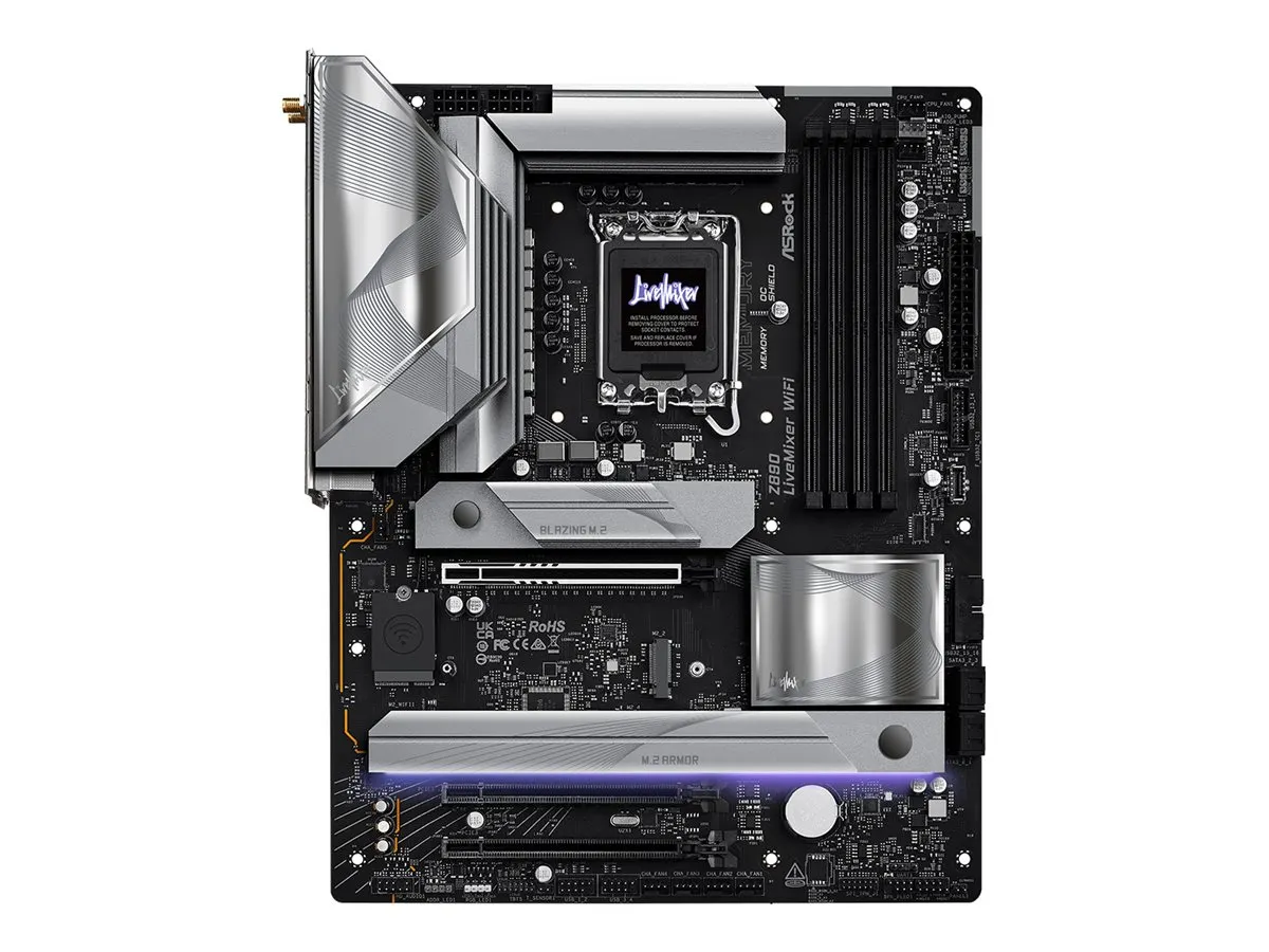 ASRock Z890 LiveMixer WiFi 1851 ATX HDMI/USB-C DDR5