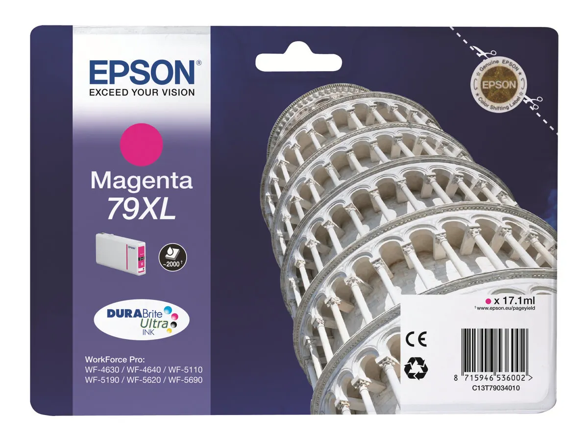 Epson Tower of Pisa Tintenpatrone 79XL Magenta