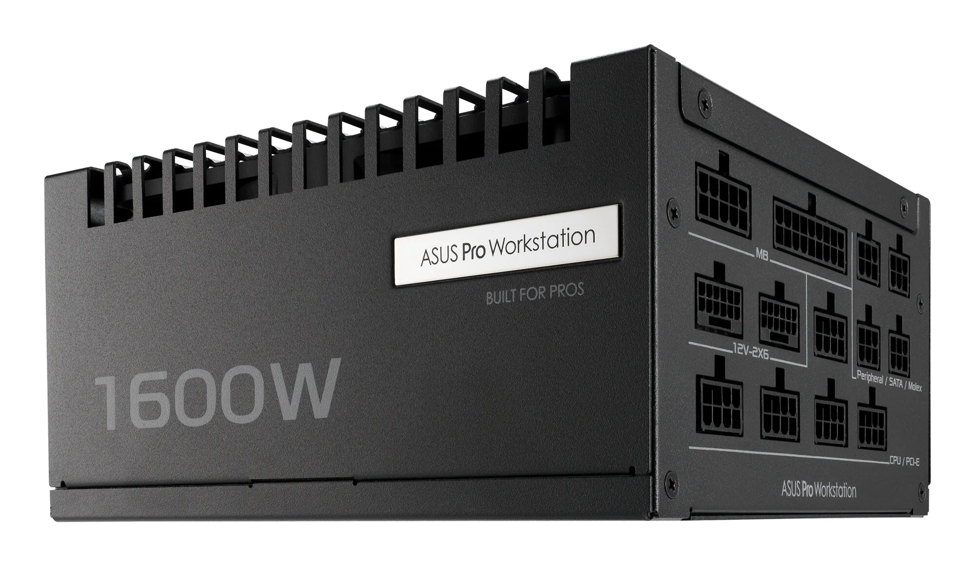 ASUS Pro WS 1600W Platinum Netzteil 20+4 pin ATX ATX Schwarz – Bild 8