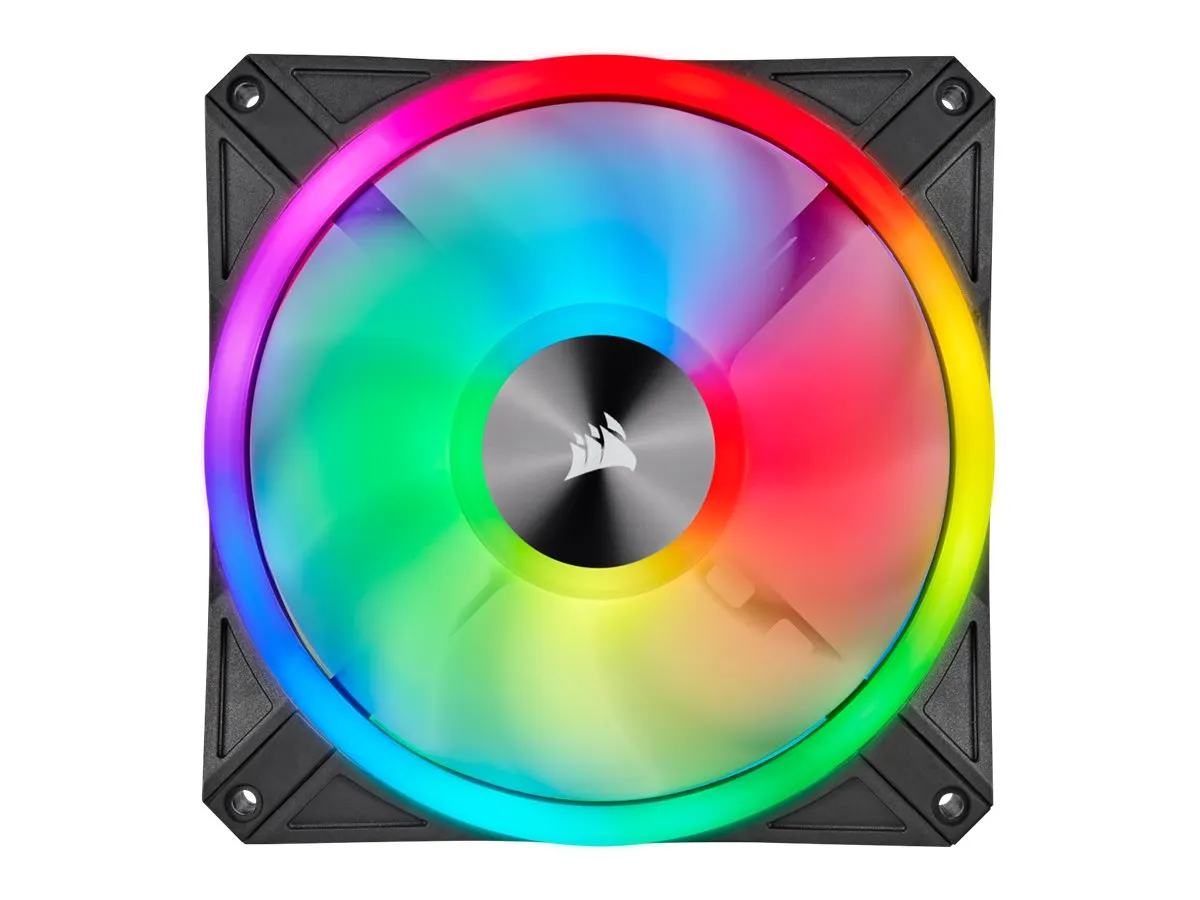 Corsair Lüfter 140*140*25 QL140 RGB Pro LED Fan, Dual Pa