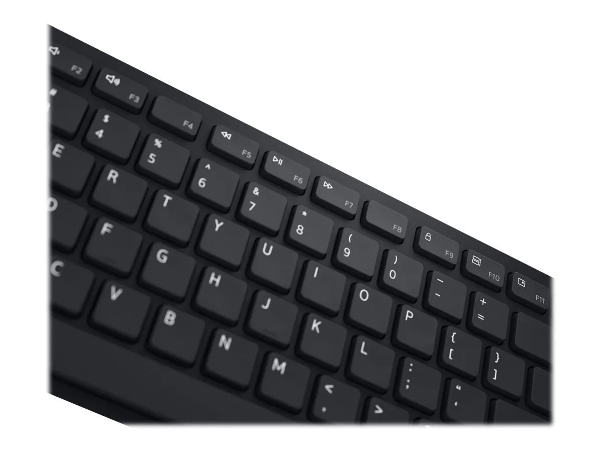 Dell Pro Tastatur+Maus Funk 4000dpi/QWERTY Schwarz
