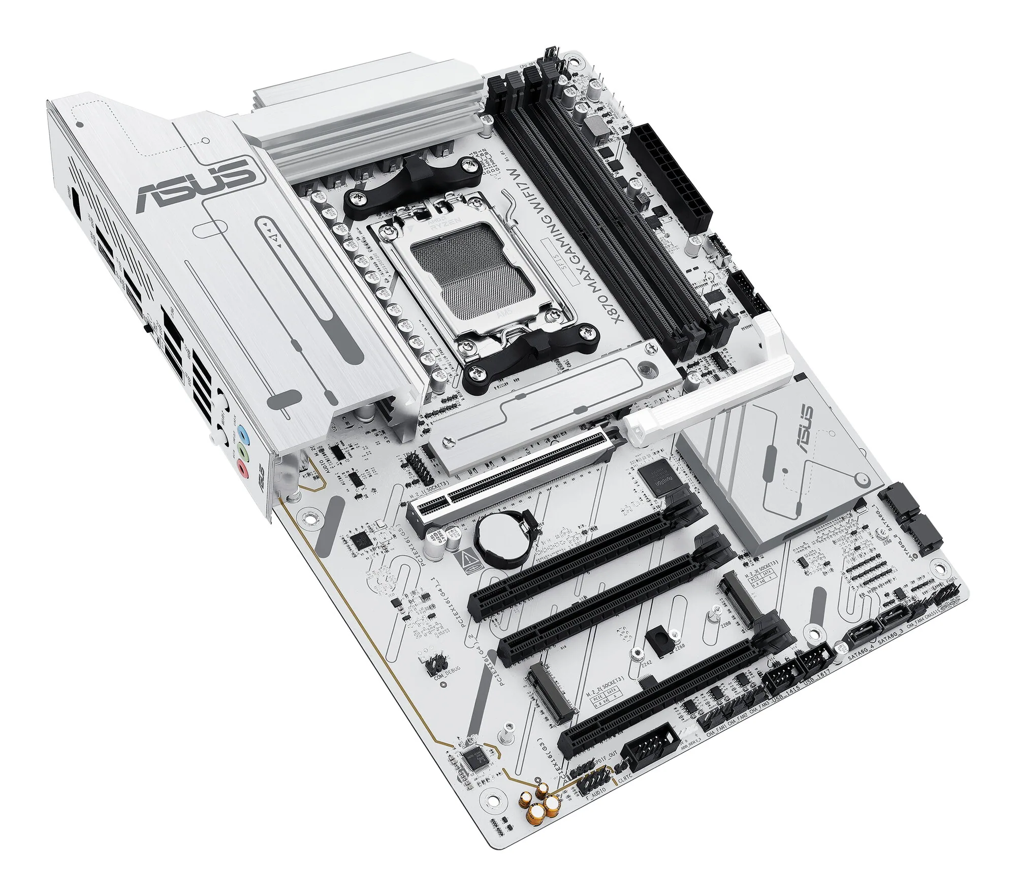 ASUS X870 MAX GAMING WIFI7 W AMD X870 Sockel AM5 ATX – Bild 5