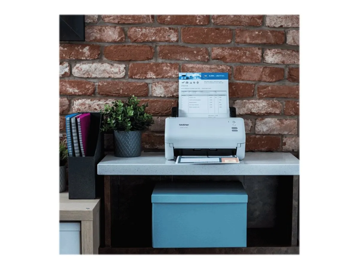 Brother ADS-4100 Scanner ADF-Scanner 600 x 600 DPI A4 Schwarz, Weiß