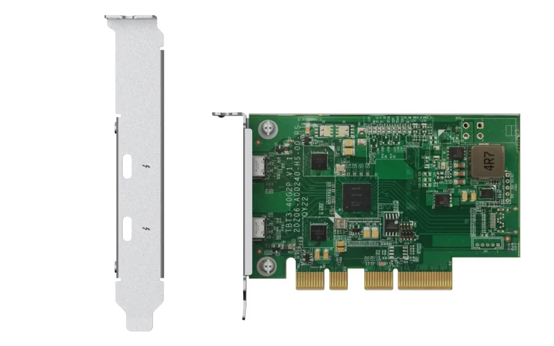 QNAP QXP-T32P Schnittstellenkarte/Adapter Eingebaut Thunderbolt 3 – Bild 1