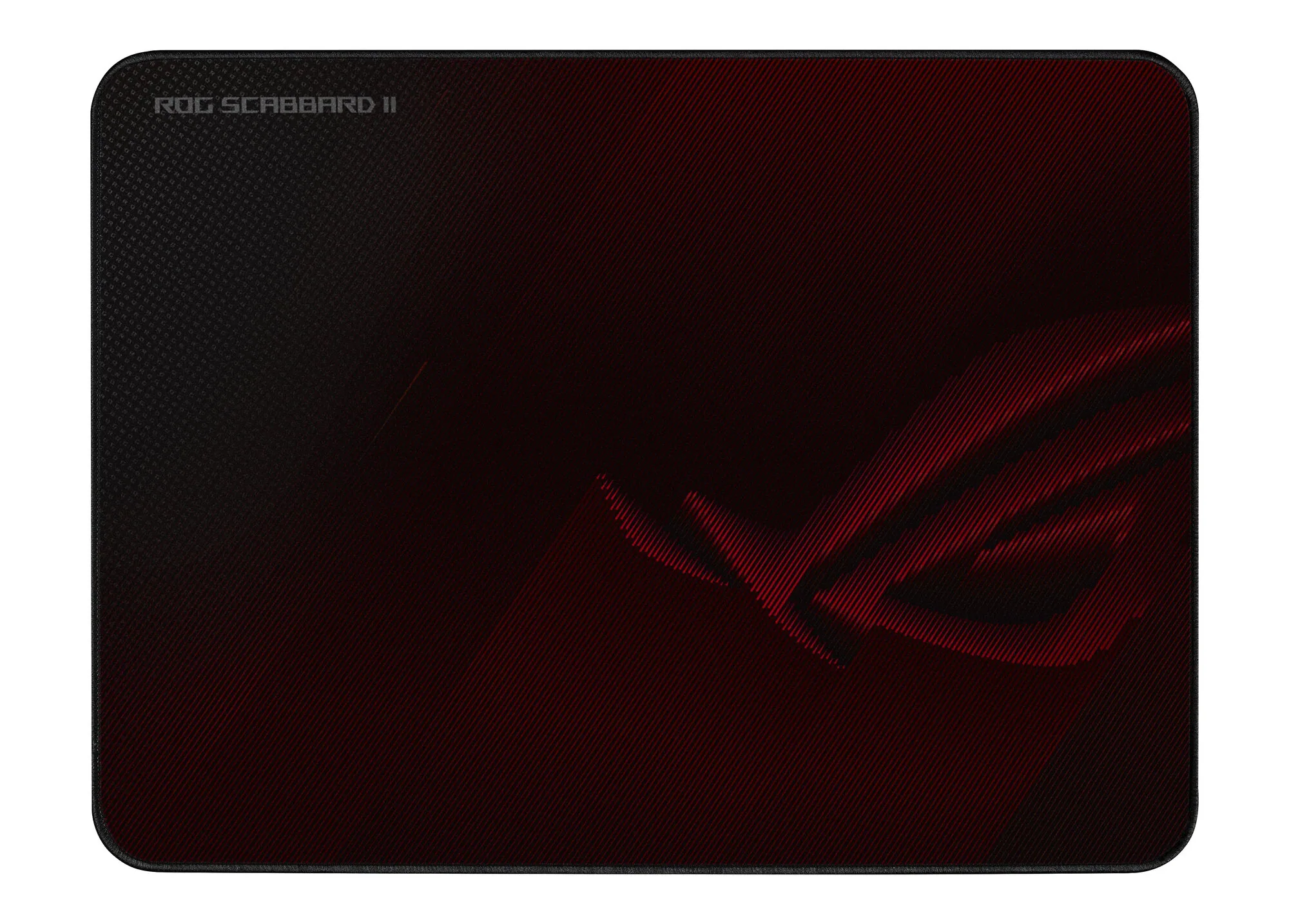 ASUS ROG Scabbard II Gaming-Mauspad Rot – Bild 1