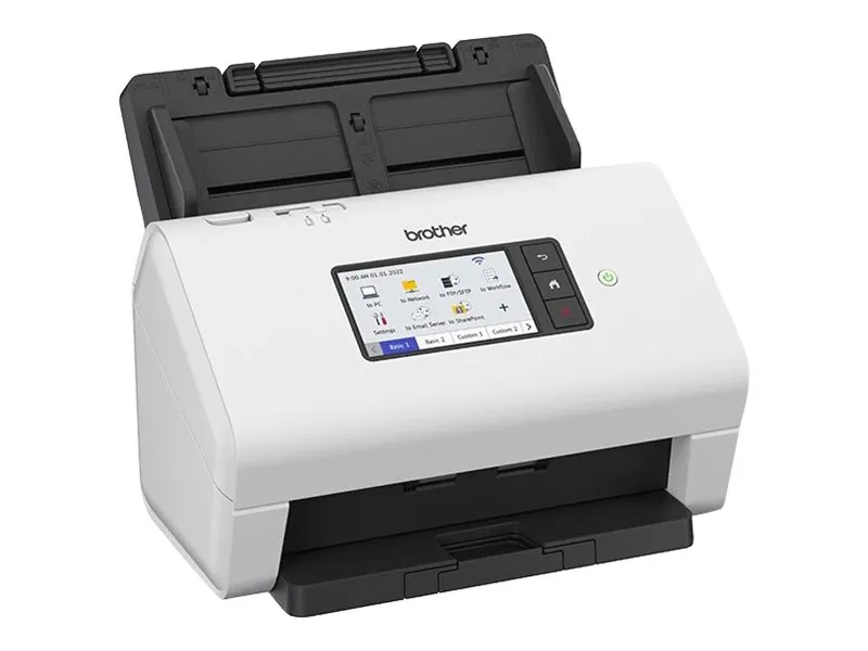 Brother ADS-4900W Scanner ADF + Bogenscanner 600 x 600 DPI A4 Schwarz, Weiß