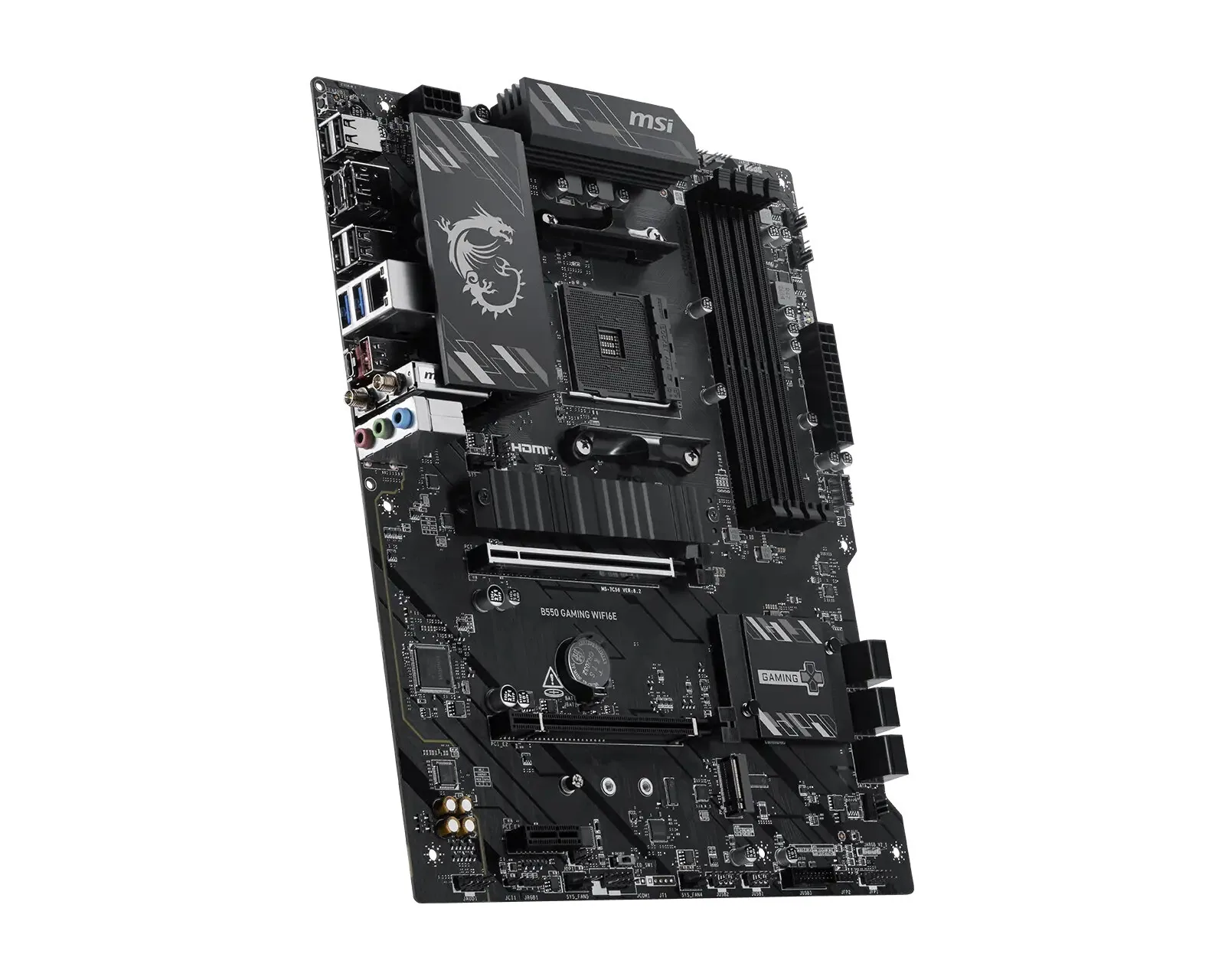 MSI B550 GAMING WIFI6E Motherboard AMD B550 Sockel AM4 – Bild 3