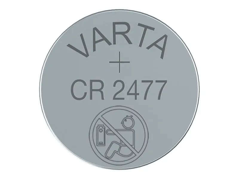 Varta Batterie Knopfzelle CR2477 3V 650 mAh Lithium 1 Stück