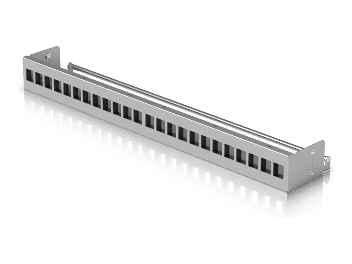 Ubiquiti Rack mount 24-port blank keystone patch panel