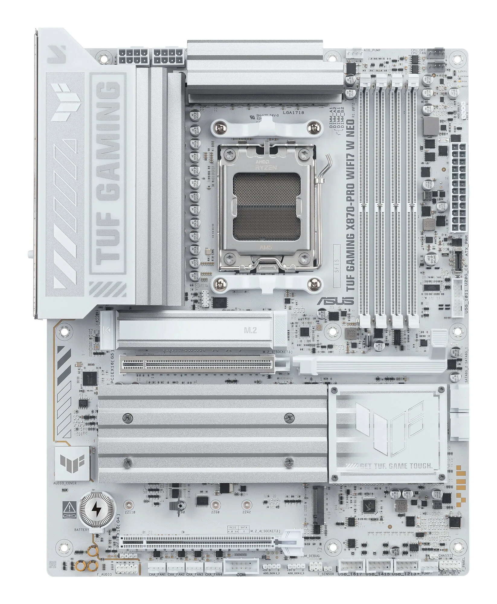 ASUS TUF GAMING X870-PRO WIFI7 W NEO AMD X870 Sockel AM5 ATX – Bild 1