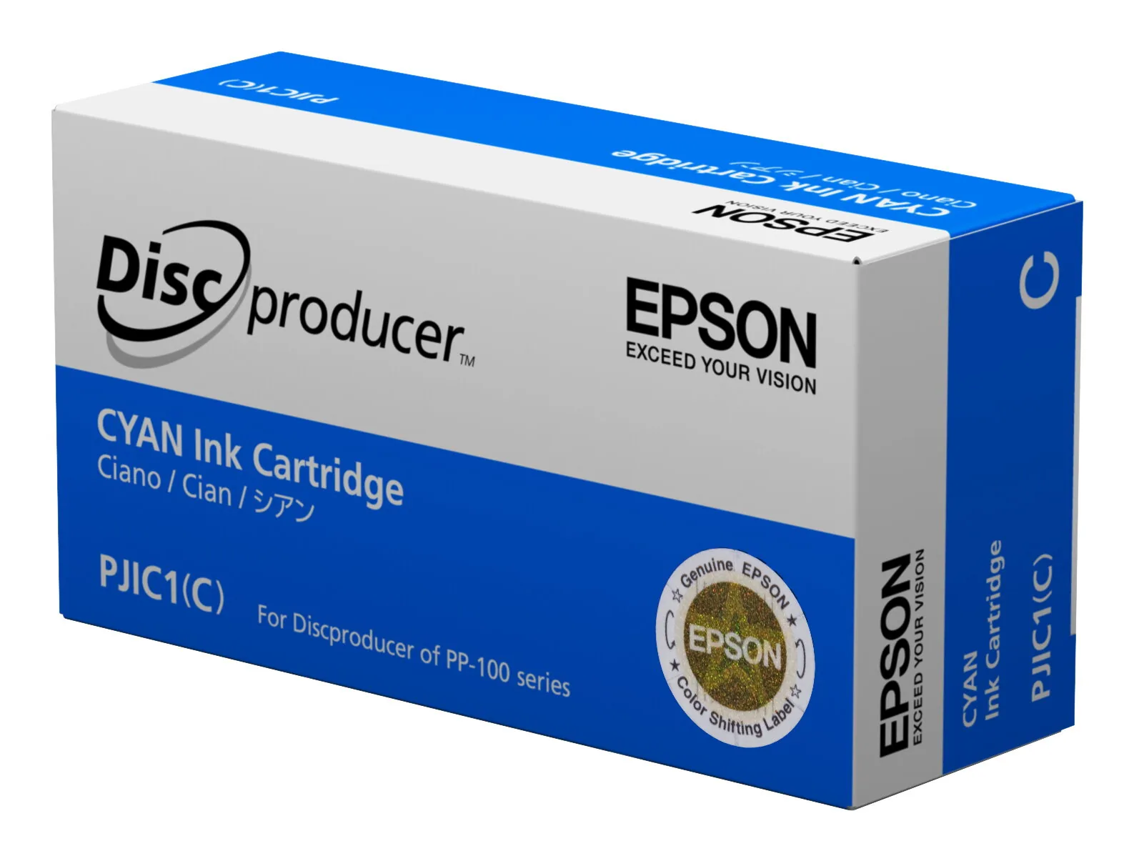 Epson Discproducer Ink PJIC7(C), Cyan (MOQ=10) – Bild 1