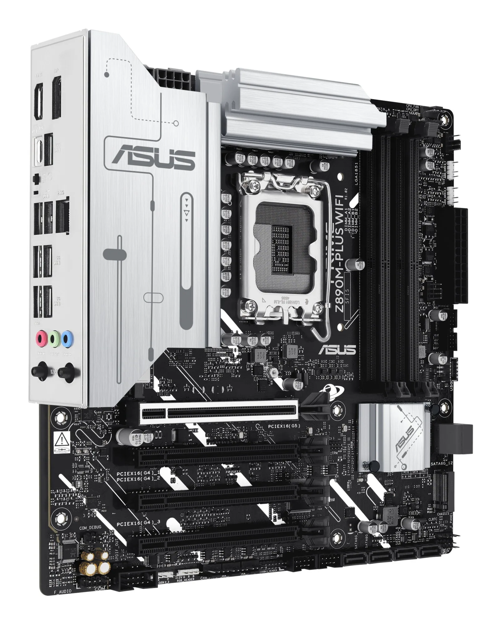 ASUS PRIME Z890M-PLUS WIFI Intel Z890 LGA 1851 (Socket V1) micro ATX – Bild 4