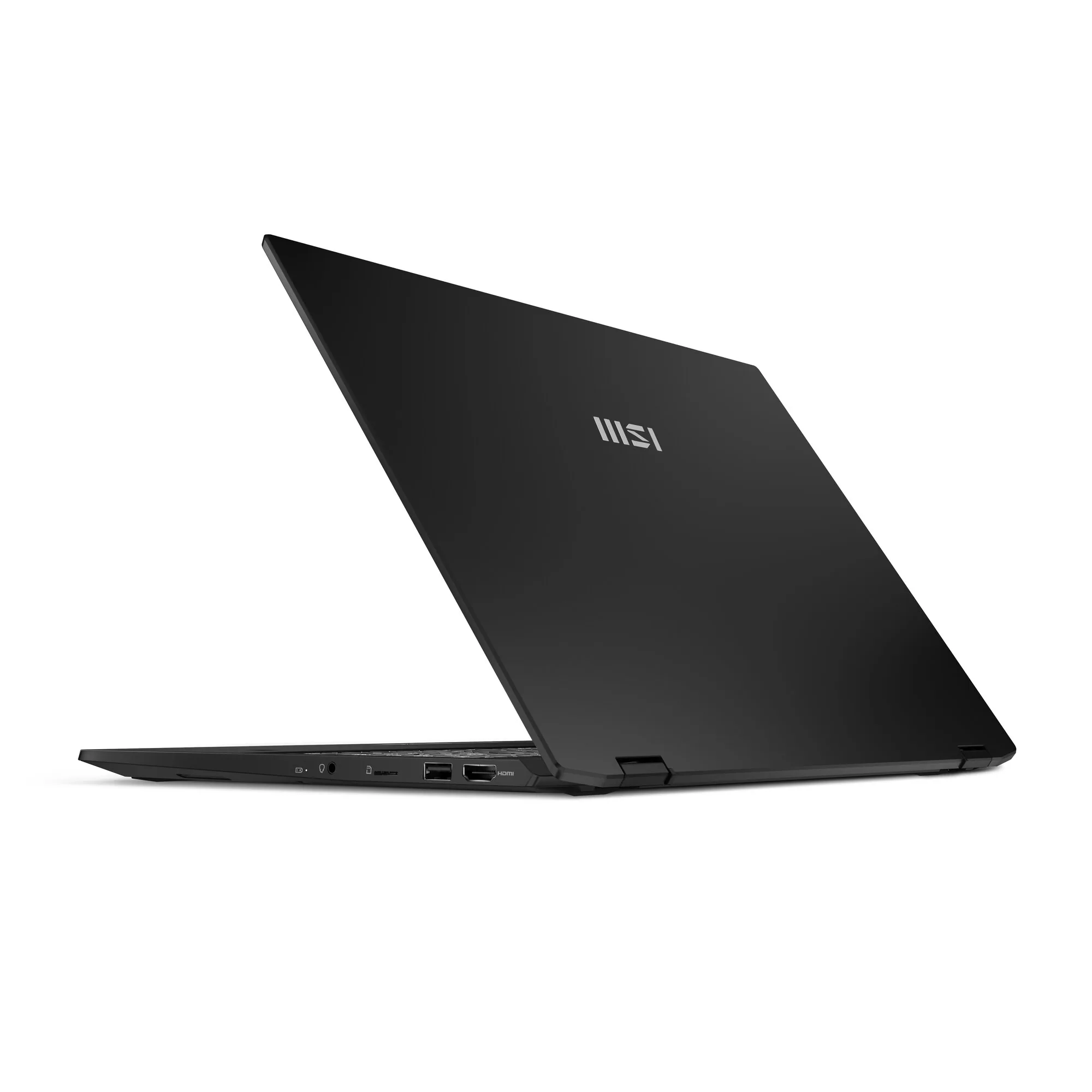 MSI Summit A16 Al+A3HMTG-035 AMD Ryzen AI 9 365 Hybrid (2-in-1) 40,6 cm (16") Touchscreen Quad HD+ 32 GB LPDDR5-SDRAM 1 TB SSD Wi-Fi 7 (802.11be) Windows 11 Pro Schwarz – Bild 4