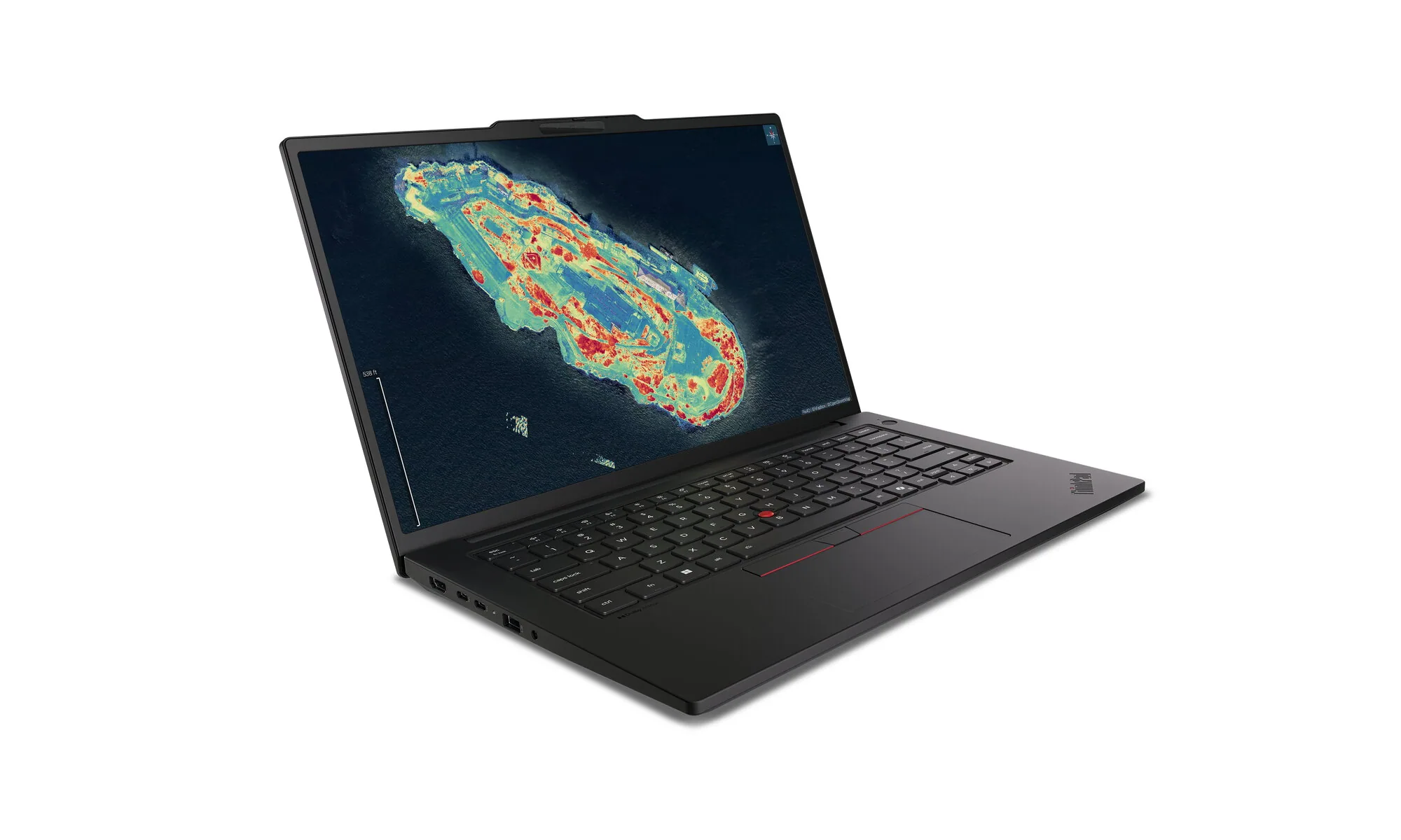 Lenovo ThinkPad P14s Gen 7 (Intel) Copilot+ PC Intel Core Ultra 7 366H Mobiler Arbeitsplatz 36,8 cm (14.5") 32 GB LPDDR5x-SDRAM 1 TB SSD NVIDIA RTX PRO 1000 Blackwell Wi-Fi 7 (802.11be) Windows 11 Pro Schwarz Deutsch – Bild 3