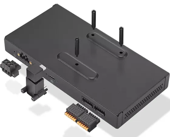 Lenovo 4XH1C95567 laptop-dockingstation & portreplikator Kabelgebunden USB 3.2 Gen 1 (3.1 Gen 1) Type-C Schwarz – Bild 1