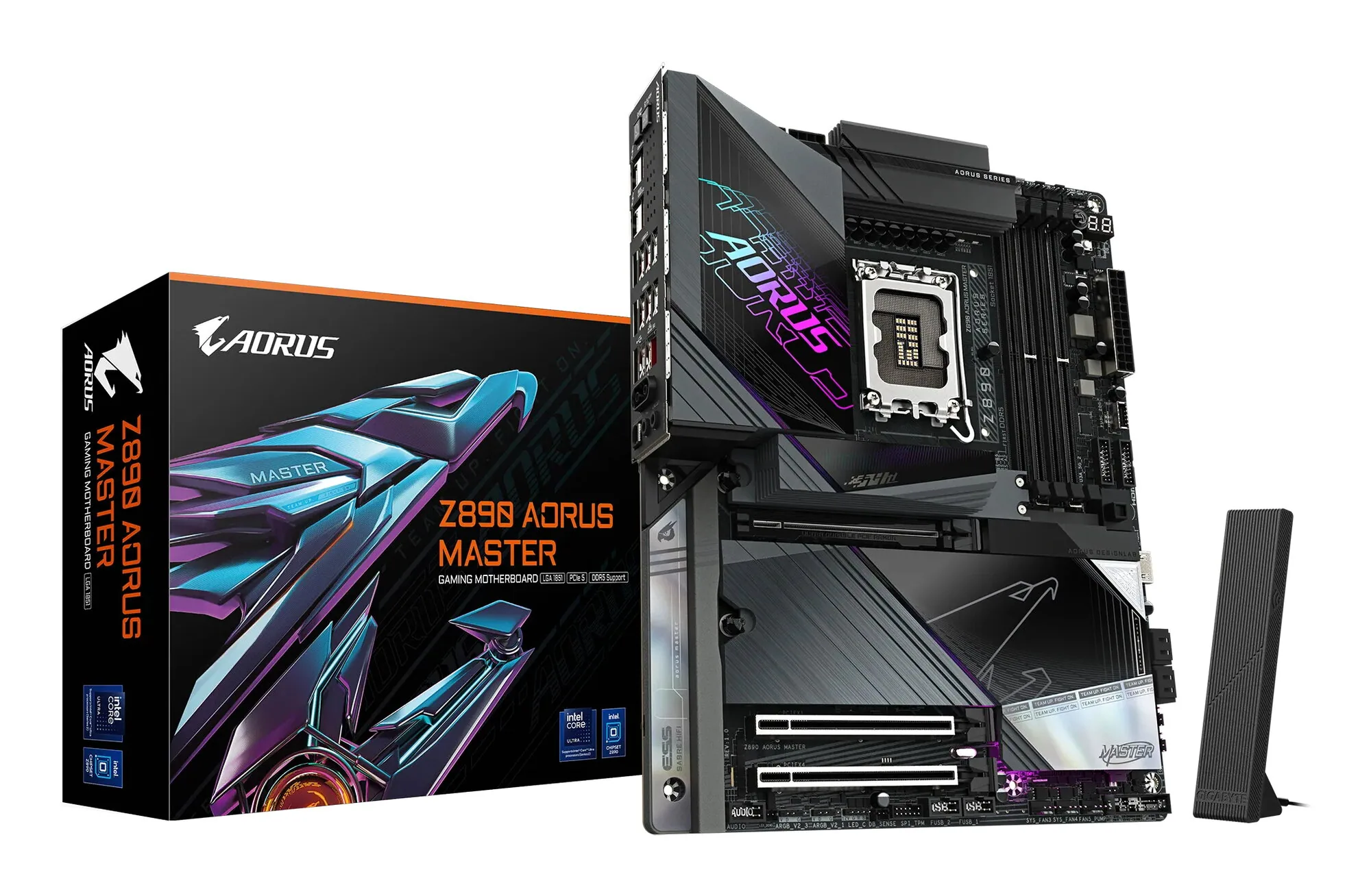GIGABYTE Z890 AORUS MASTER Mainboard – Bild 1